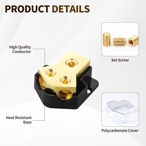 Way Power Distribution Block,PCS 1v Distribution Block 0//4 Specification 2