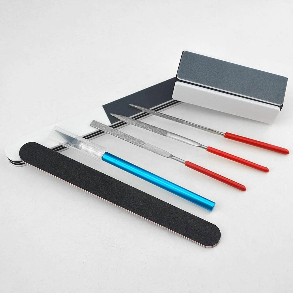 24pcs Basic Modeler Tool Set, Craft Car Model Assembling Building Kit for Gundam