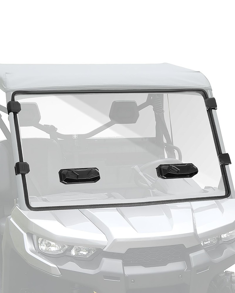 Scratch Resistant Vented Windshield Compatible With 2016-2026 Can-Am Clear