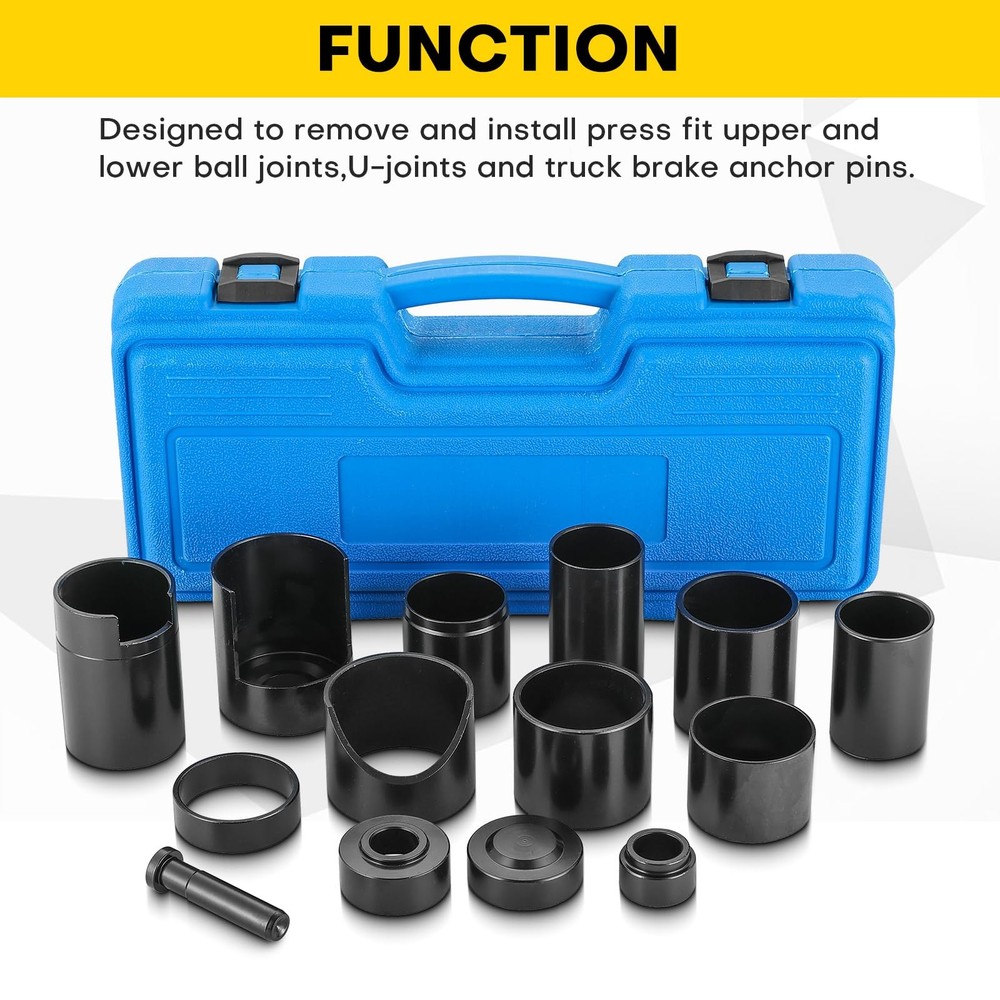 Acymner 14PCS Master Ball Joint Remover Installer Adapter Tool Set for Ball...