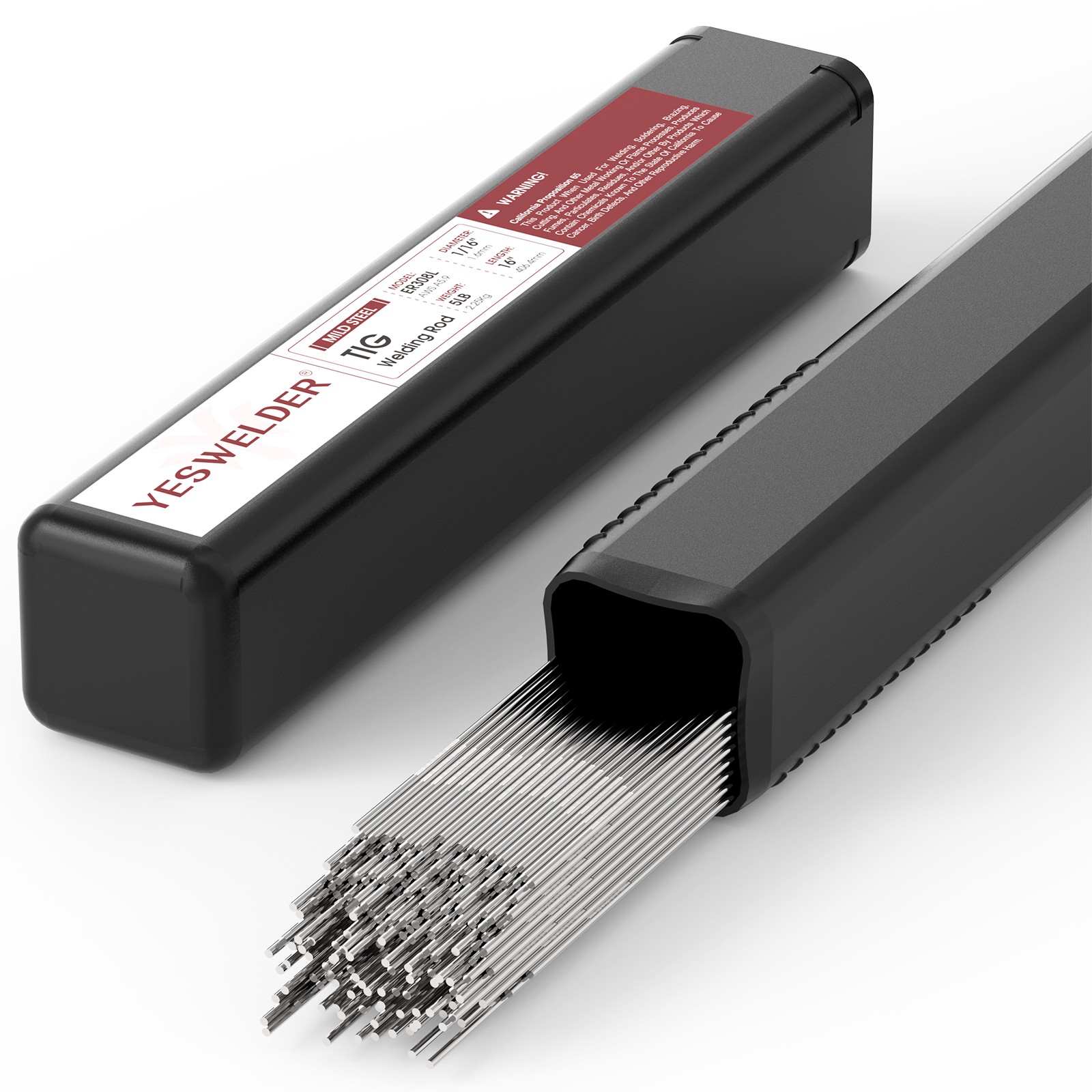 Stainless Steel TIG Welding Rod ER308L 1/16" 3/32" 1/8"x16" 5LBS