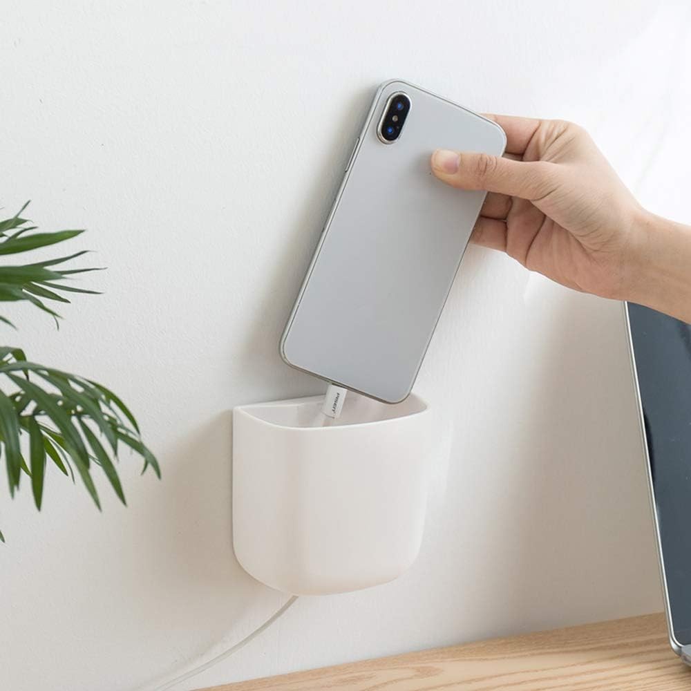 2 Pack Wall Mounted Remote Control Holder with Adhesive