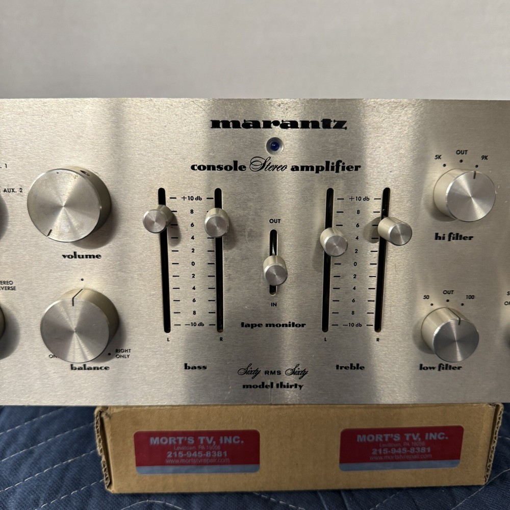 MARANTZ MODEL THIRTY INTEGRATED STEREO AMPLIFIER - SERVICED - CLEANED - TESTED