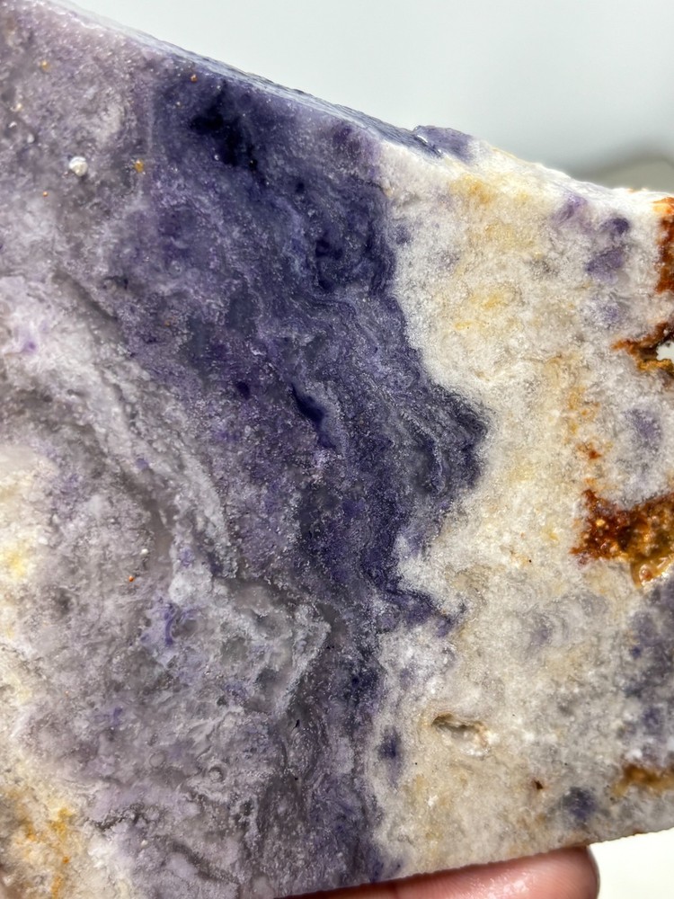 Morado Purple Agate Slab Cabbing Collecting Combo Ship Avail