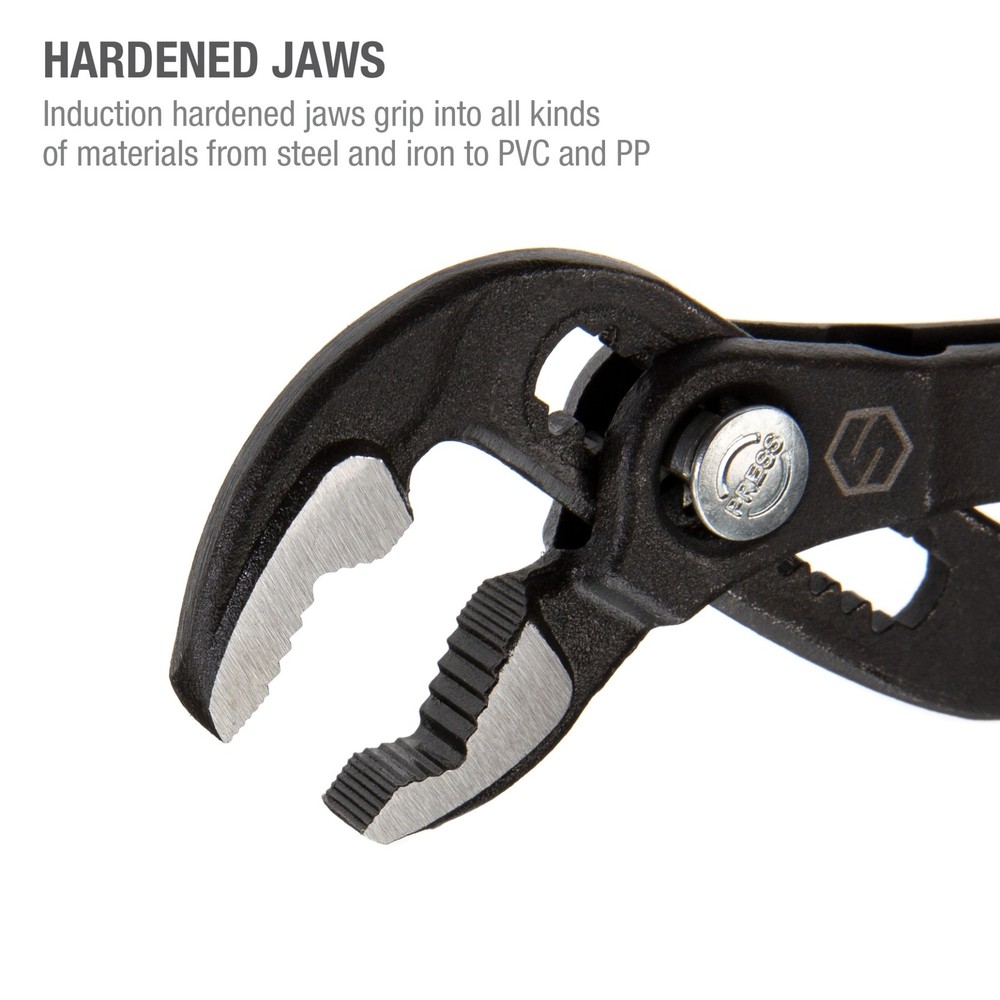 Steelman 7-in Push Button Adjustable Water Pump Pliers 60943