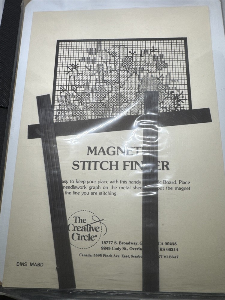 Magnetic Stitch Finder from The Creative Circle
