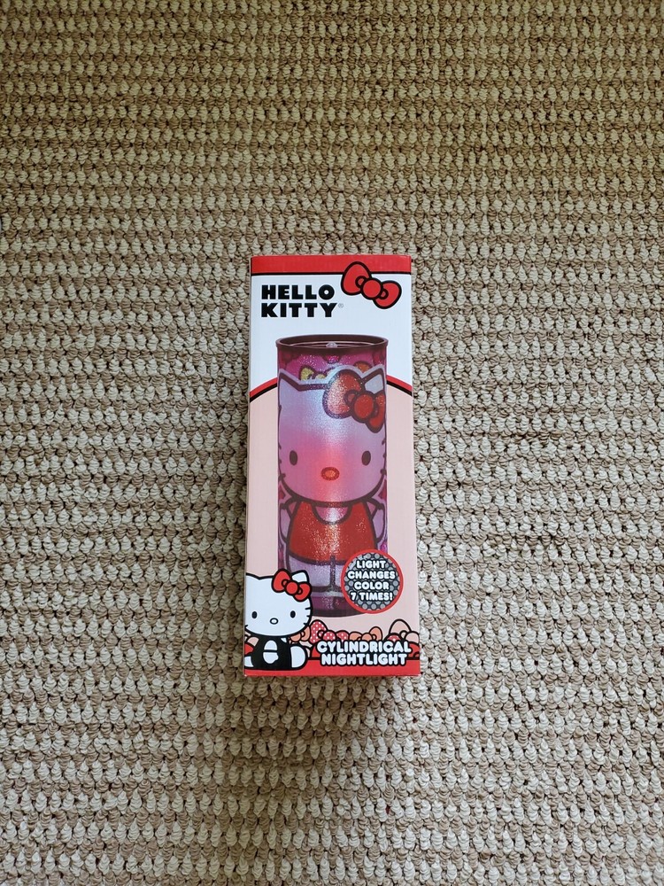 Hello Kitty Cylindrical  Night Light