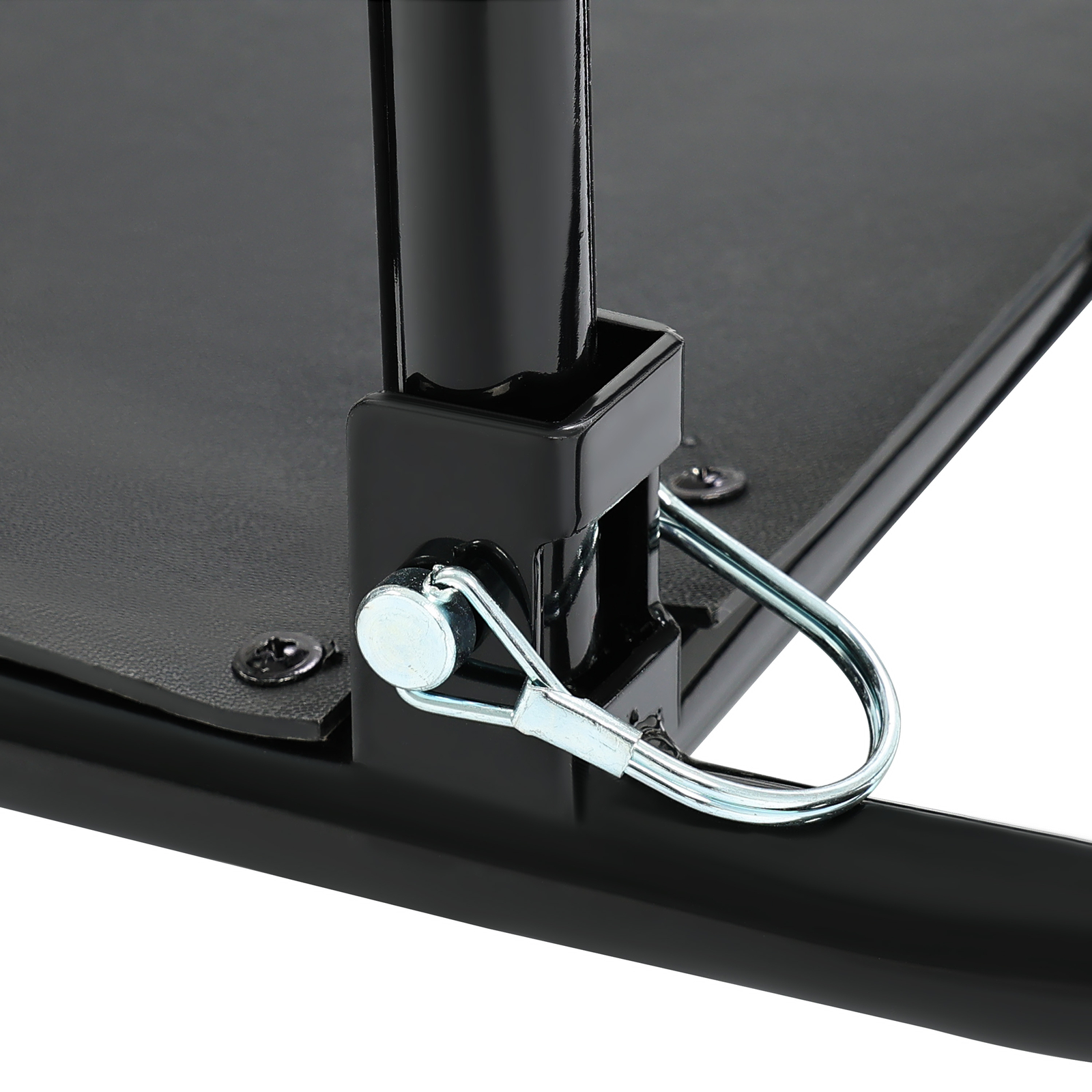 Universal Black Steel Frame Foldable Bicycle Cargo Trailer with Hitch