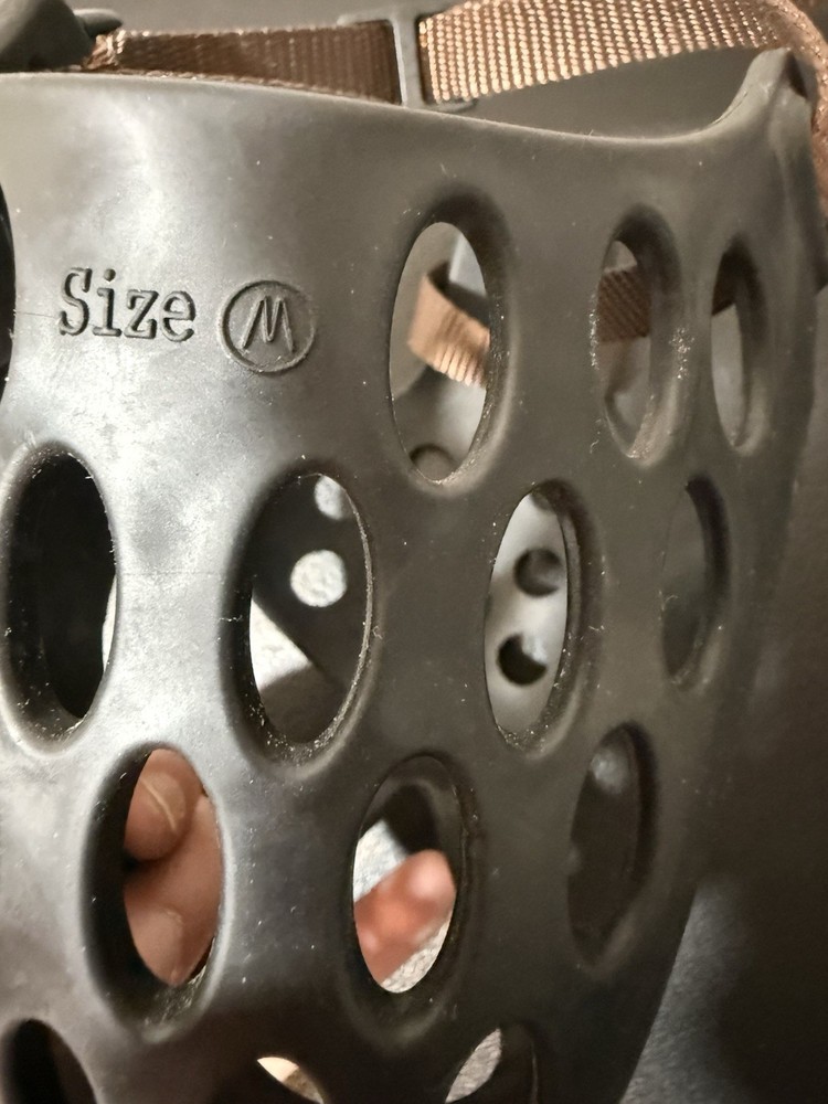 Dog Muzzle Black -Rubber/Silicone