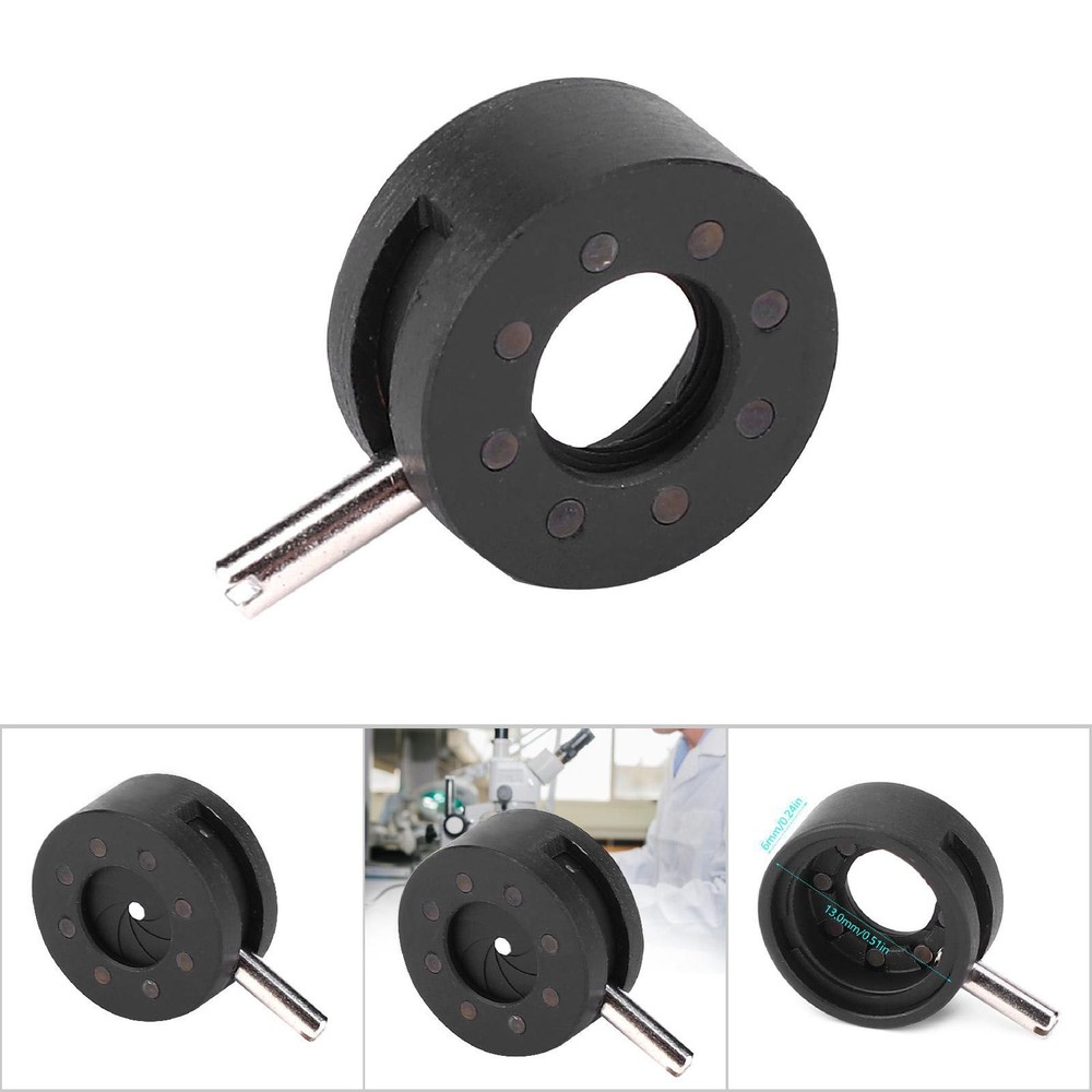 Microscope Iris Adapter Aperture Lens Optical Diaphragm For Microscope SK6