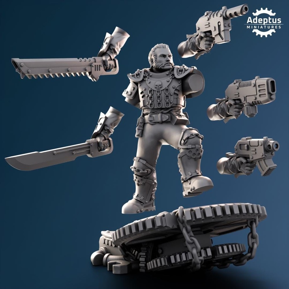 Commander - Greyplate Troops