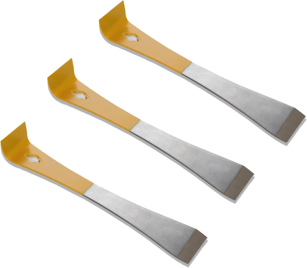 3 PCS Stainless Steel Hive Scraper Tools Beekeeping Equipment Bee Hive Hand Tool