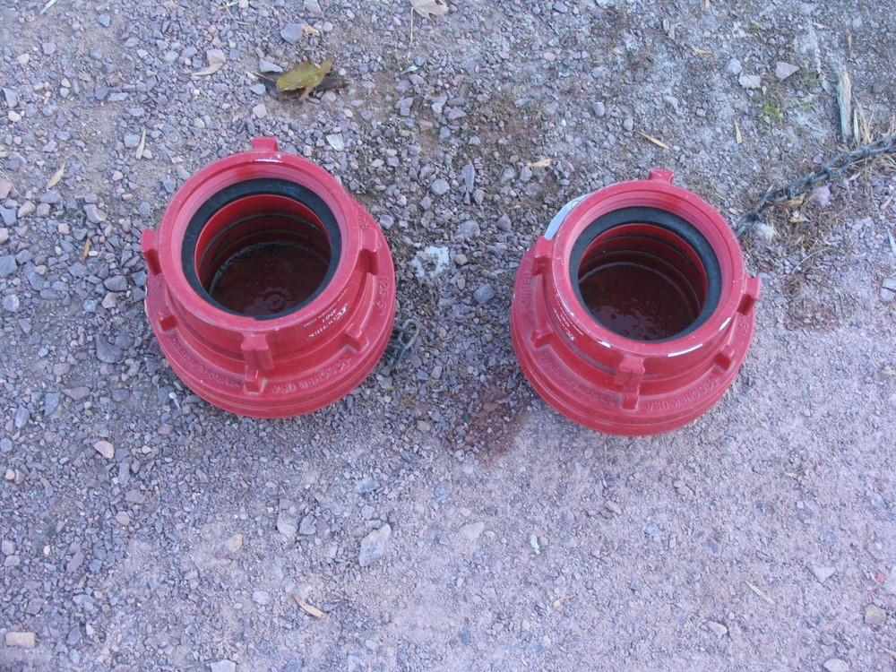 FIRE HOSE Parts Ends Firefighter