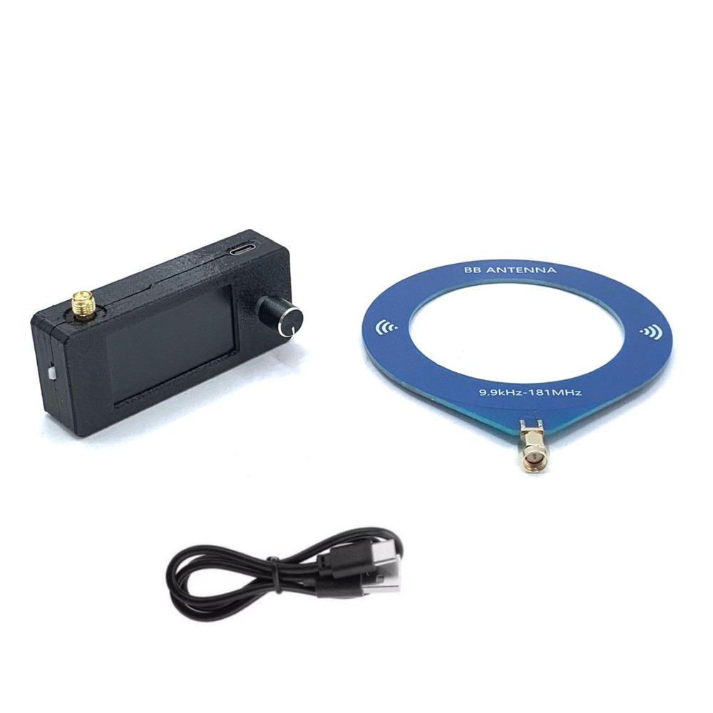 Pocket SI4732 Radio All Band Receiver Loop Antenna LSB USB AM FM Rechargeable