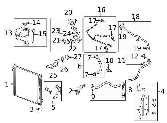 Genuine GM Holder 25740076