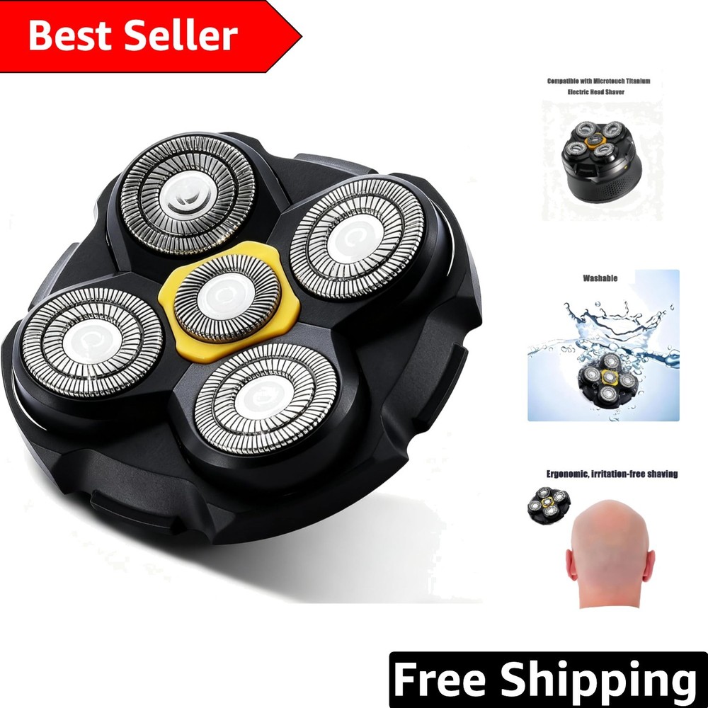 Stainless Steel Replacement Heads for Microtouch Titanium/Solo Shavers