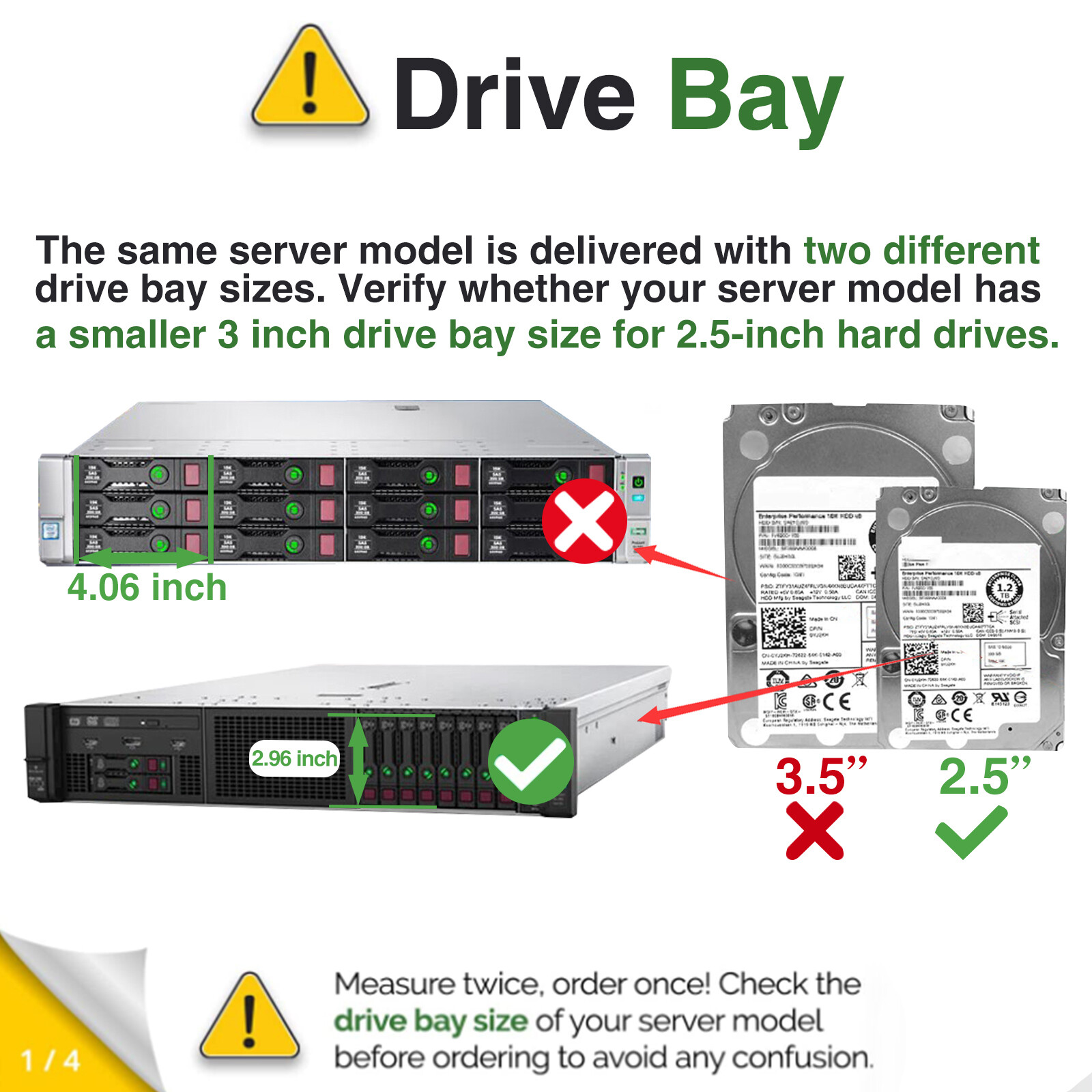 Lot 2.5" SFF HDD Caddy Sled For HP DL380 DL380p DL360p DL180 Gen8 G9 651687-001