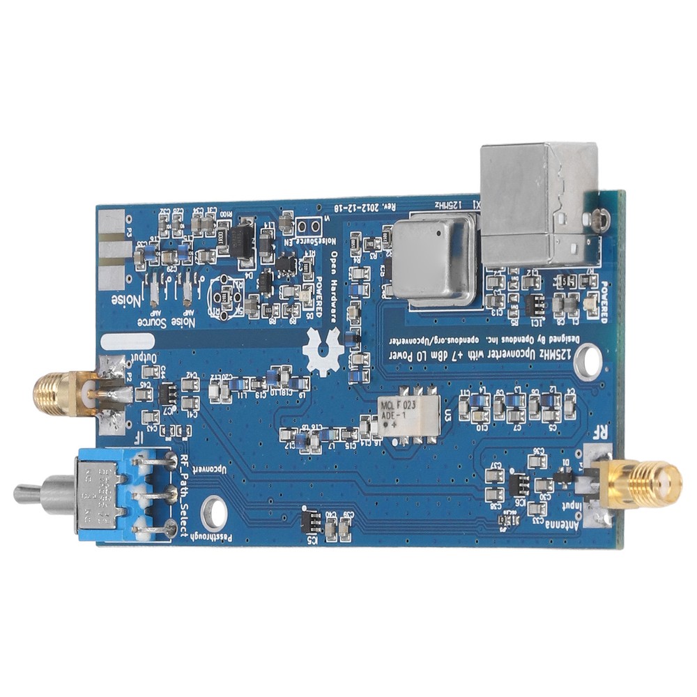 125MHz SDR Variable Frequency Upconverter Board For RTL2832+R820T2 Receiver