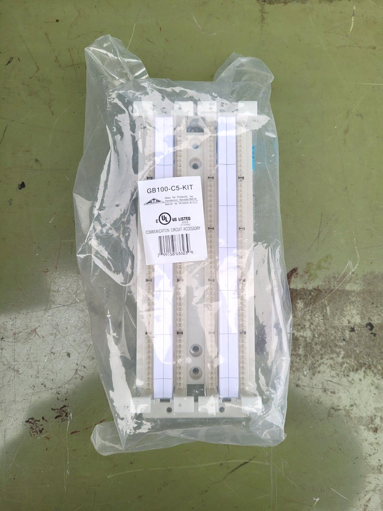 Allen Tel GB100-C5-Kit  Patch panel New-SEALED Communication Circuit Accessory
