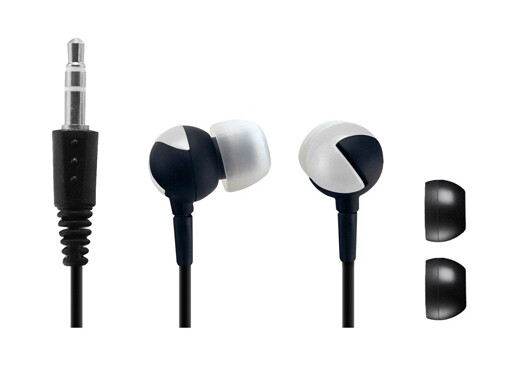 Sentry Zig-Zags Earbuds in White - Brand New