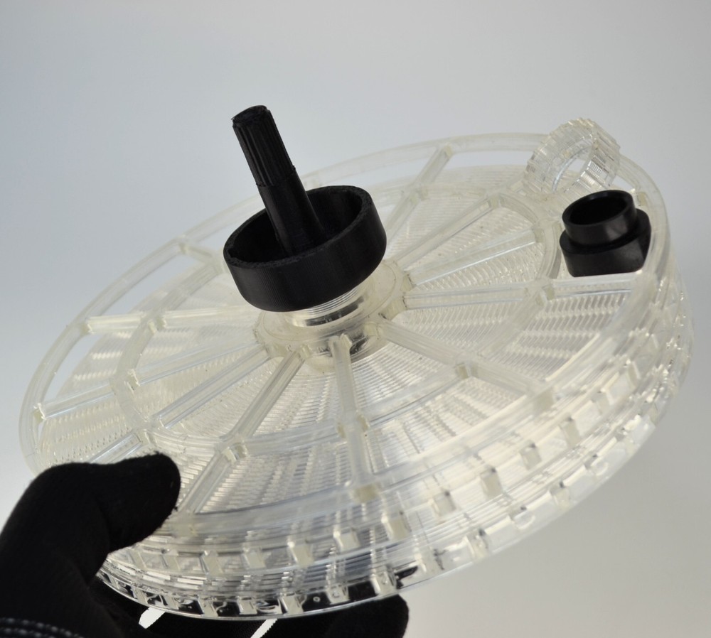 EXC! NEVER USED! PLASTIC SPINDLE FOR UPB-1A DEVELOPING TANK 15m, 3D PRINTED