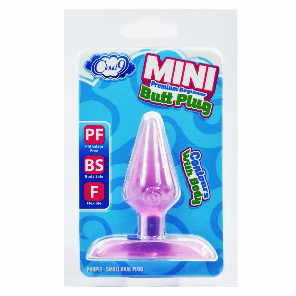 Cloud 9 - Mini Butt Plug Purple