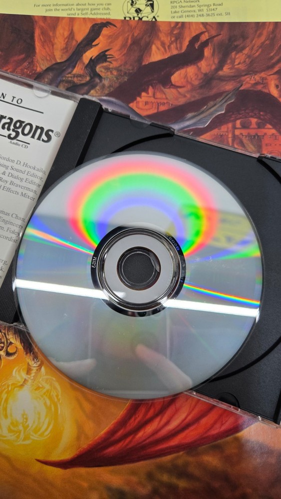 Introduction to Advanced Dungeons & Dragons Game COMPLETE 1135/Circa 1995