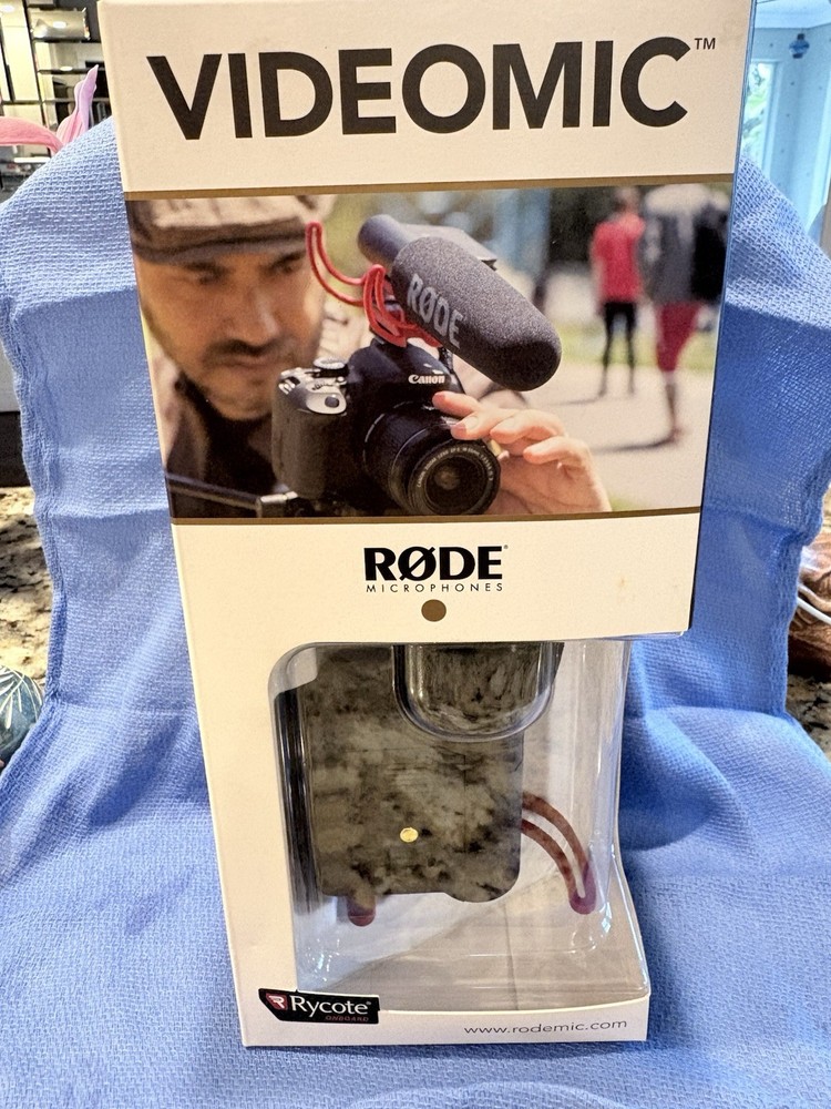 Rode VideoMic Directional microphone, boxed New