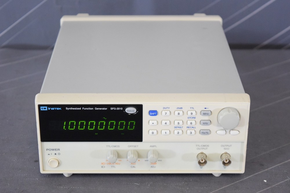 GW Instek SFG-2010 Synthesized Function Generator 10MHz
