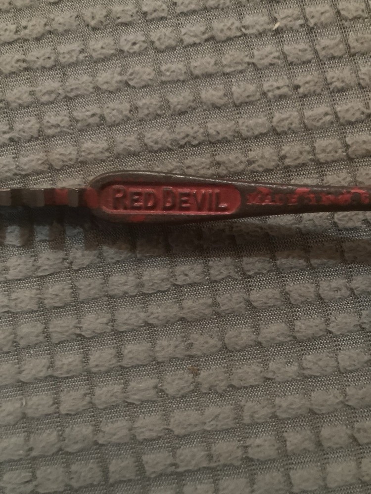 Glass Cut Tools One Red Devil One Fletcher