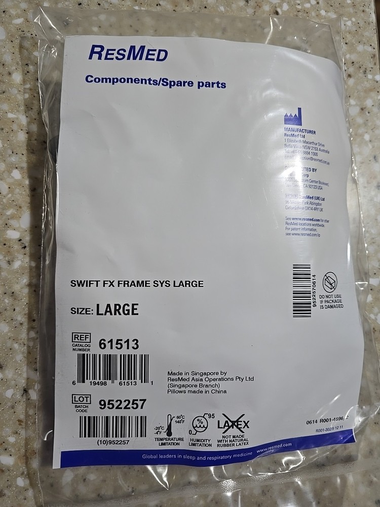 Resmed  Fx Frame Sys Large 61513