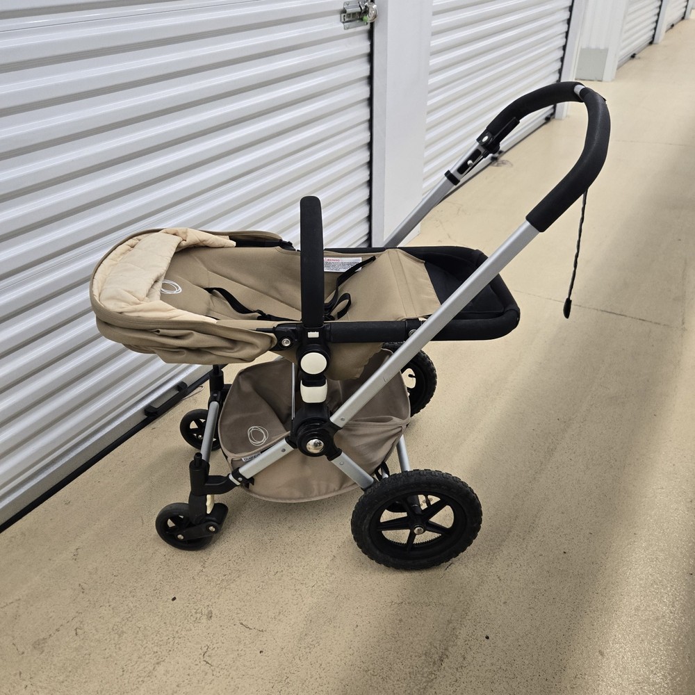 Bugaboo Frog Baby Strollers With Bassinet Attachment Brown GENTLY USED