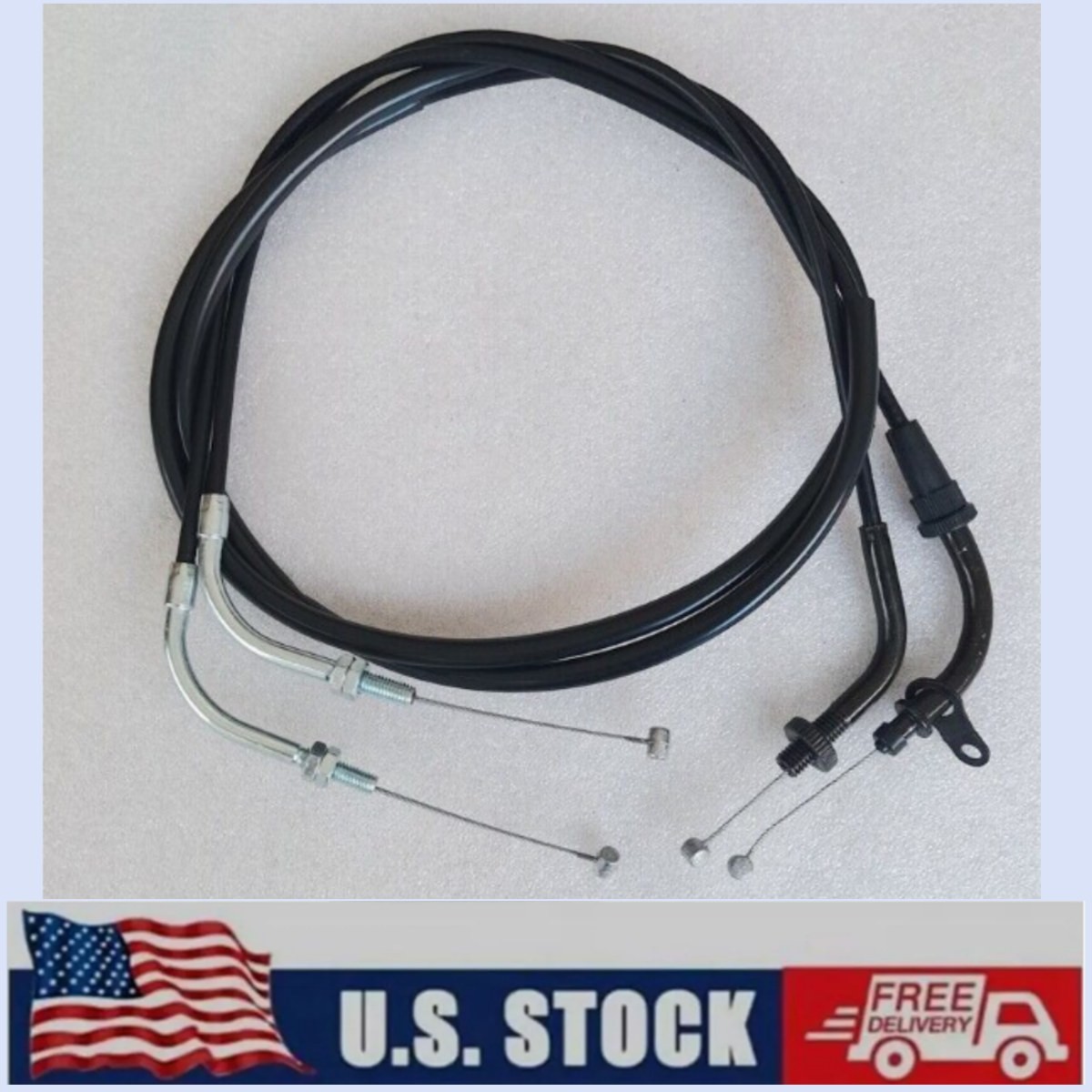 Throttle Cable Wires For Yamaha V-Star 1100 XVS1100 1999-2011 Custom XVS1100A