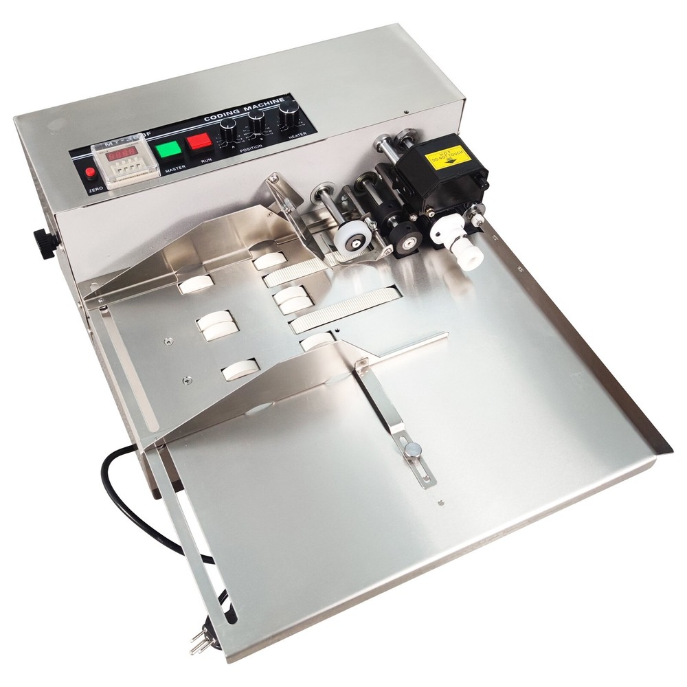 MY-380F Plat Surface Dry Ink Coding Machine Print Date Label 110V