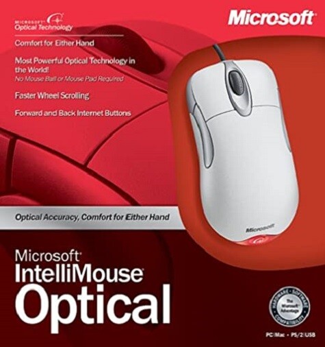 Microsoft IntelliMouse 1.1 Optical Mouse (USED)