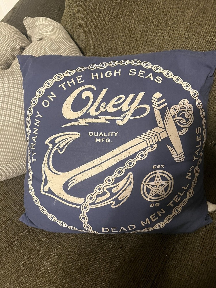 Obey Propaganda Pillow authentic rare