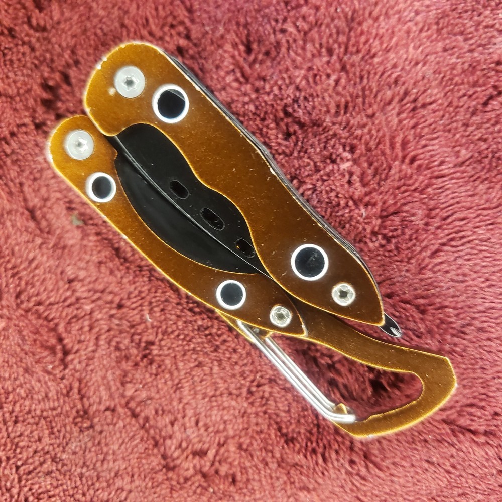 Field & Stream Multi Tool Orange Scissors Pliers