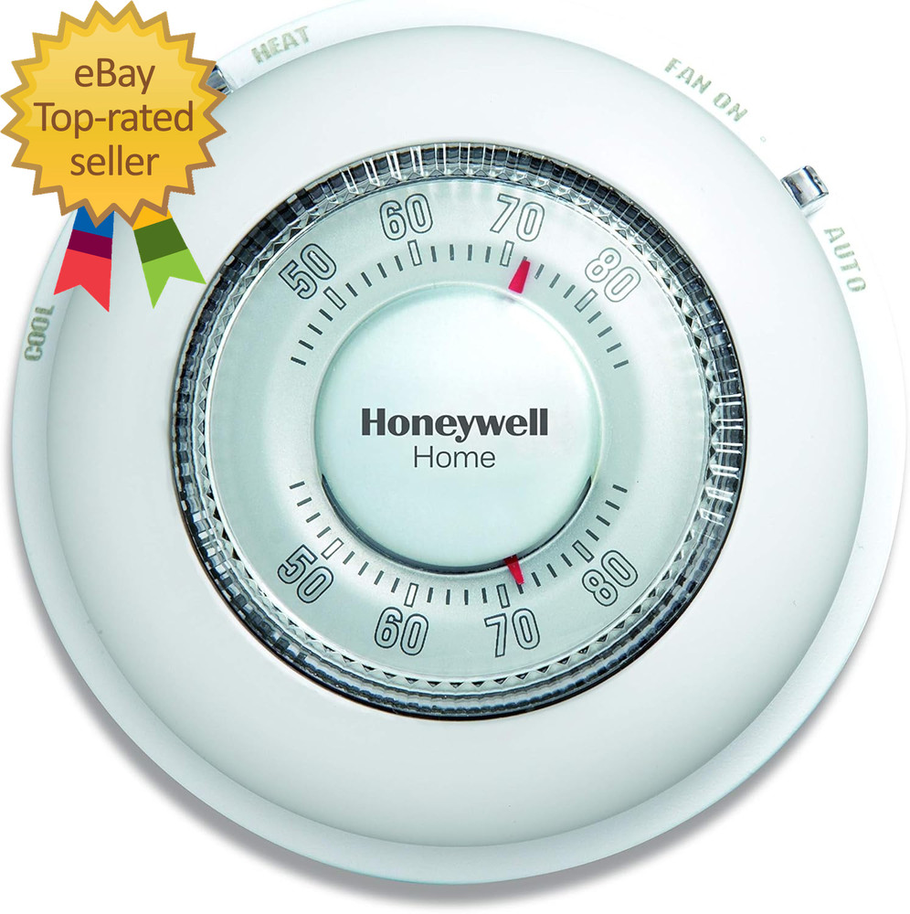 CT87N1001 the round Non Programmable Manual Thermostat