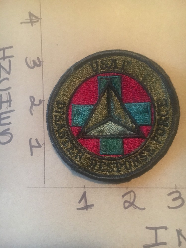 USAF Disaster Response Force Squadron subdued patch 5/30/25