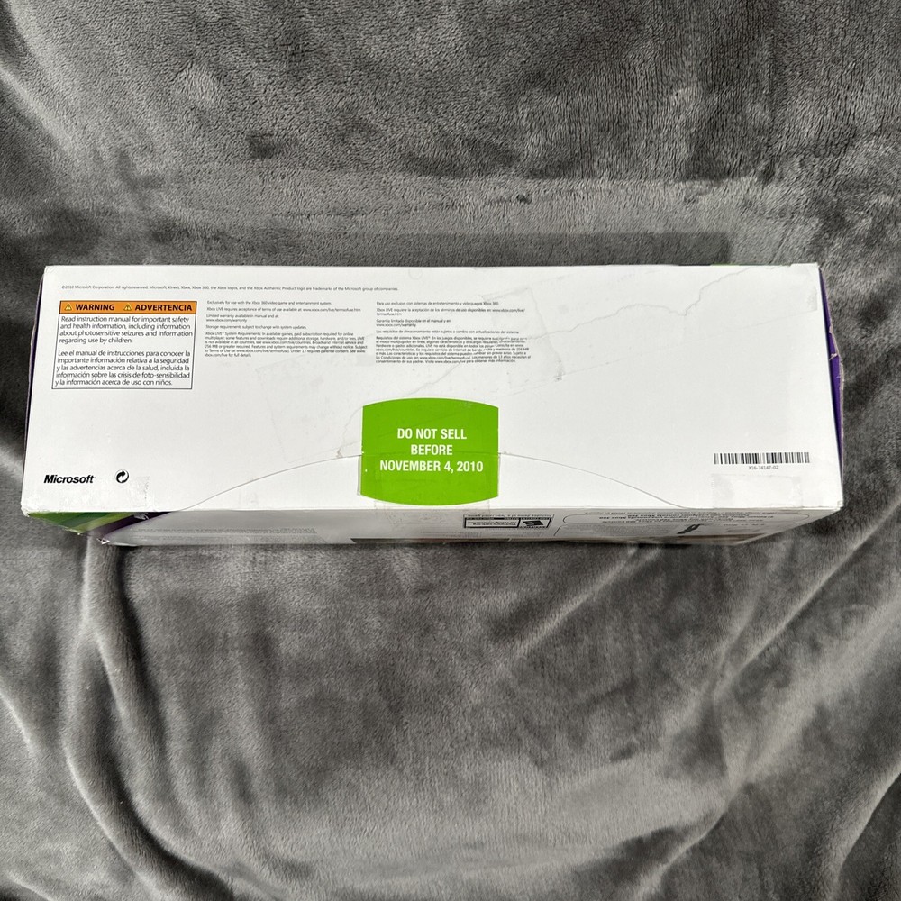 Microsoft XBOX 360 Kinect Sensor Bar **No Game Disk***