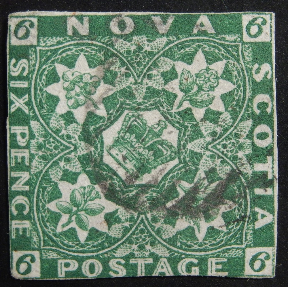 Nova Scotia Scott # 04, Used, PF Cert