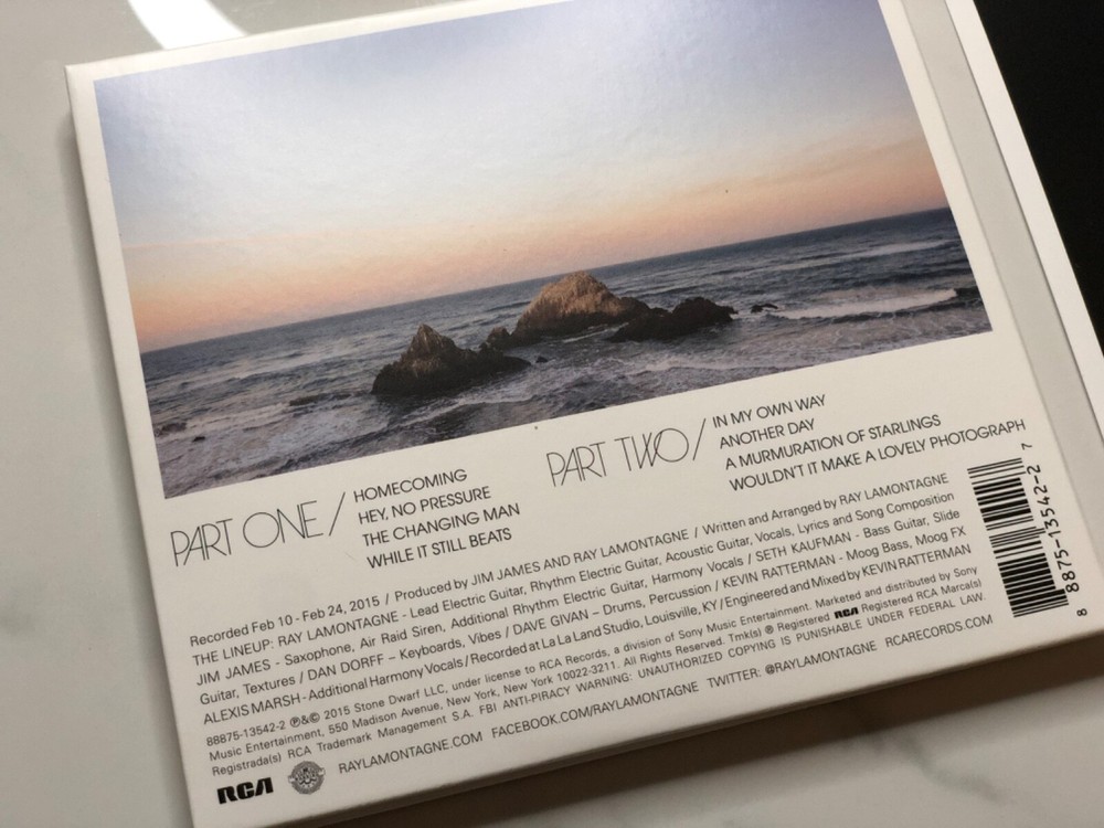 Signed / Autographed Ray Lamontagne “Ouroboros“ Insert + Just Opened CD