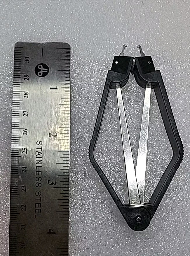 IC PLCC Chip Extractor Tool Motherboard Circuit Board Component Puller Tool Blk