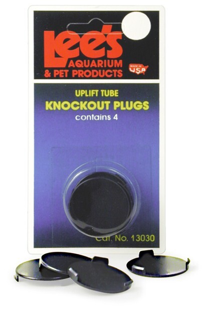 Lee's Pet Products Uplift Tubes Knockout Plugs, 4 Pack