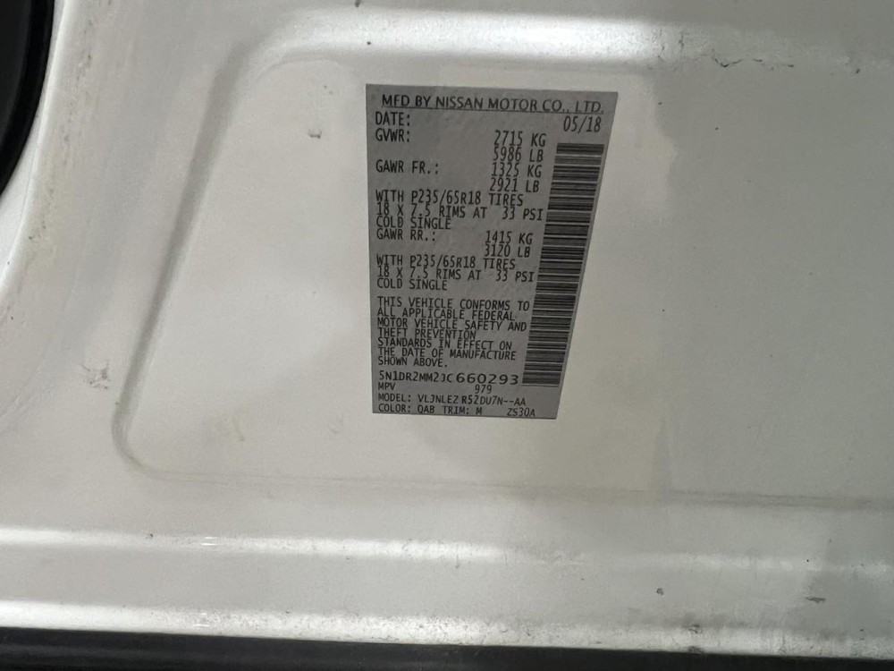 Speedometer Cluster MPH Fits 18-20 PATHFINDER 224695