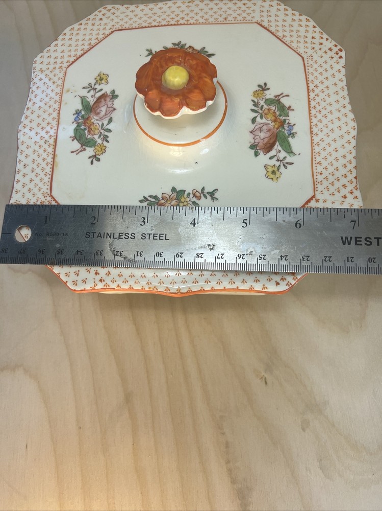 Chintz Divided Covered Dish Japan