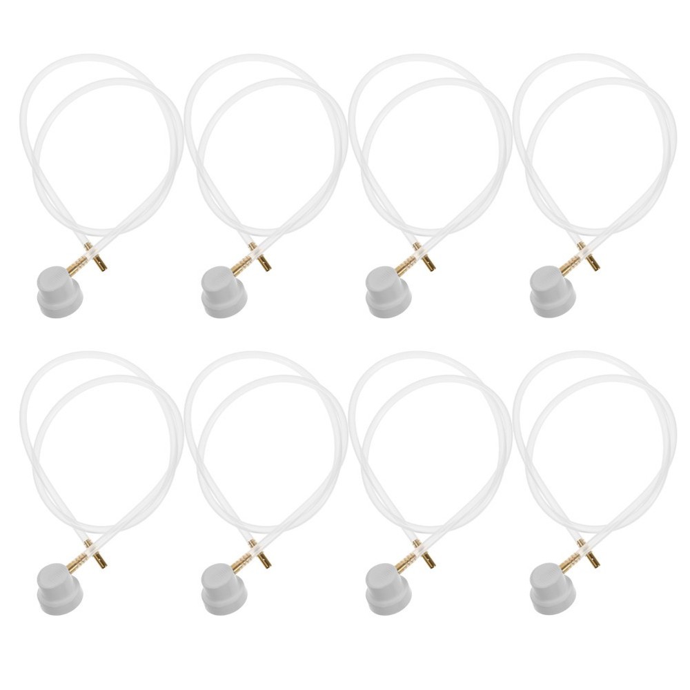 8 Pcs Spray Can Nozzle Flexible Extension Hose Adapter for Paint Sprayers