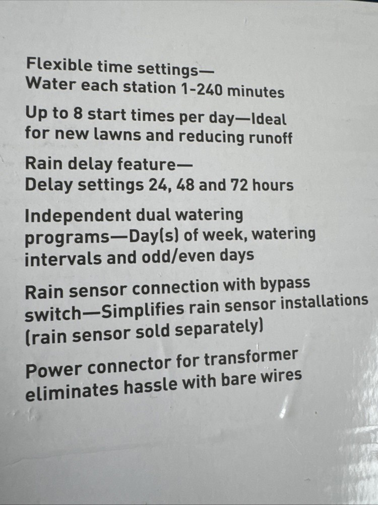 Orbit 4-Station Easy Dial Indoor Sprinkler Timer w/ Easy Set Logic 57594