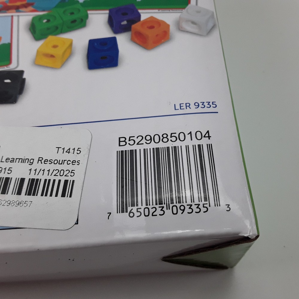 Learning Resources Mathlink Cubes Preschool Math Activity Educational Toy 115-PC