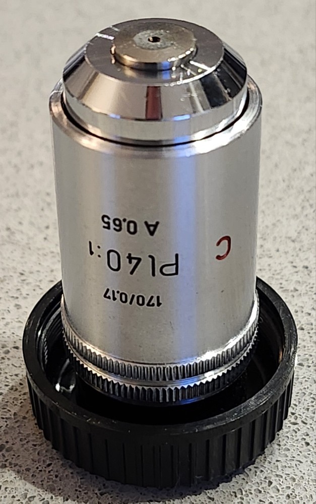 LEITZ PL 40 RED C MICROSCOPEOBJECTIVE, WILD, NIKON